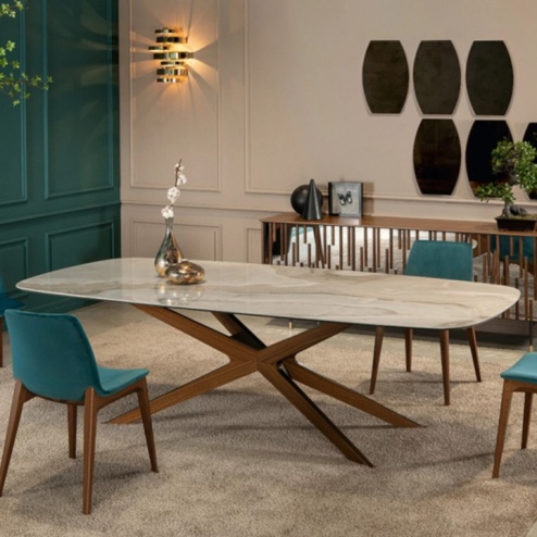 Tavolo Blade Marble Tonin Casa